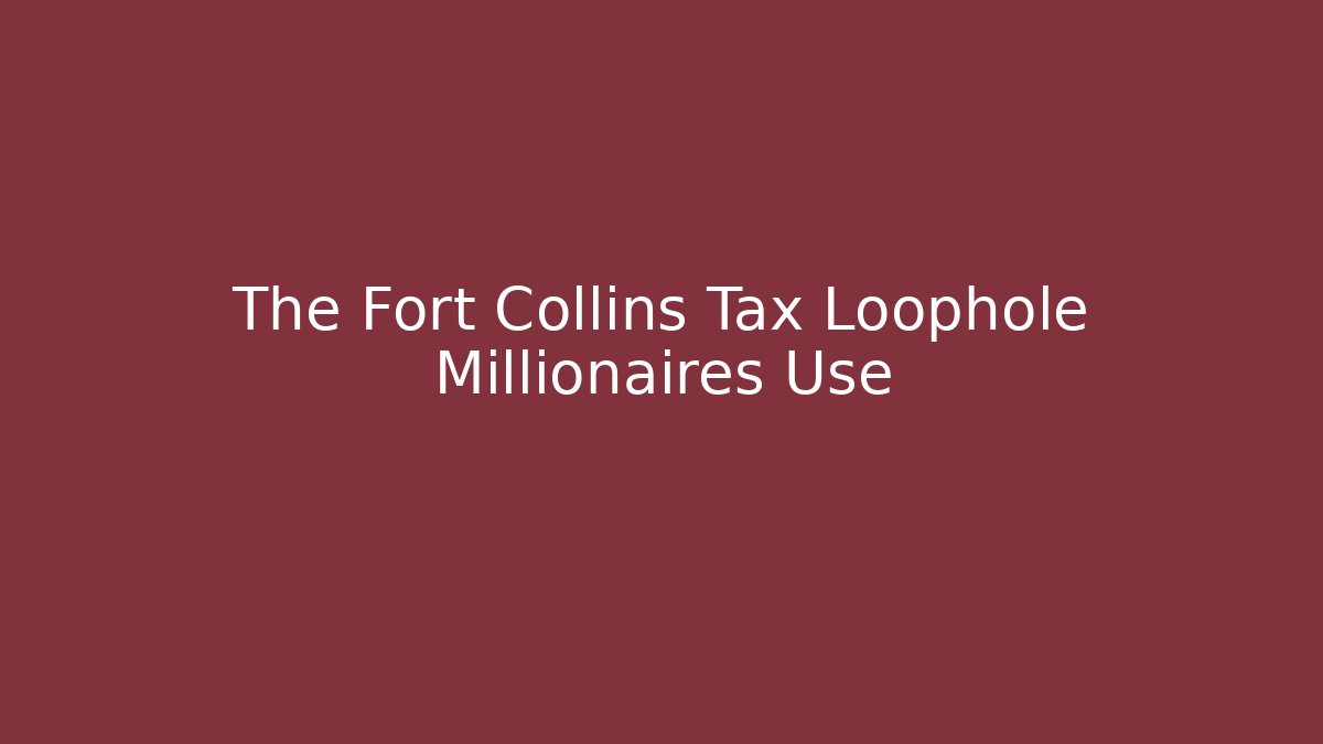 fort collins tax lawyer