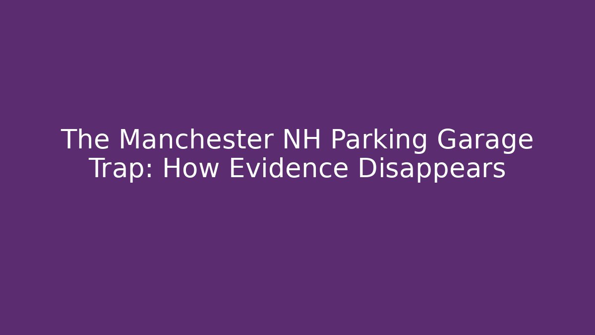 city of manchester nh parking